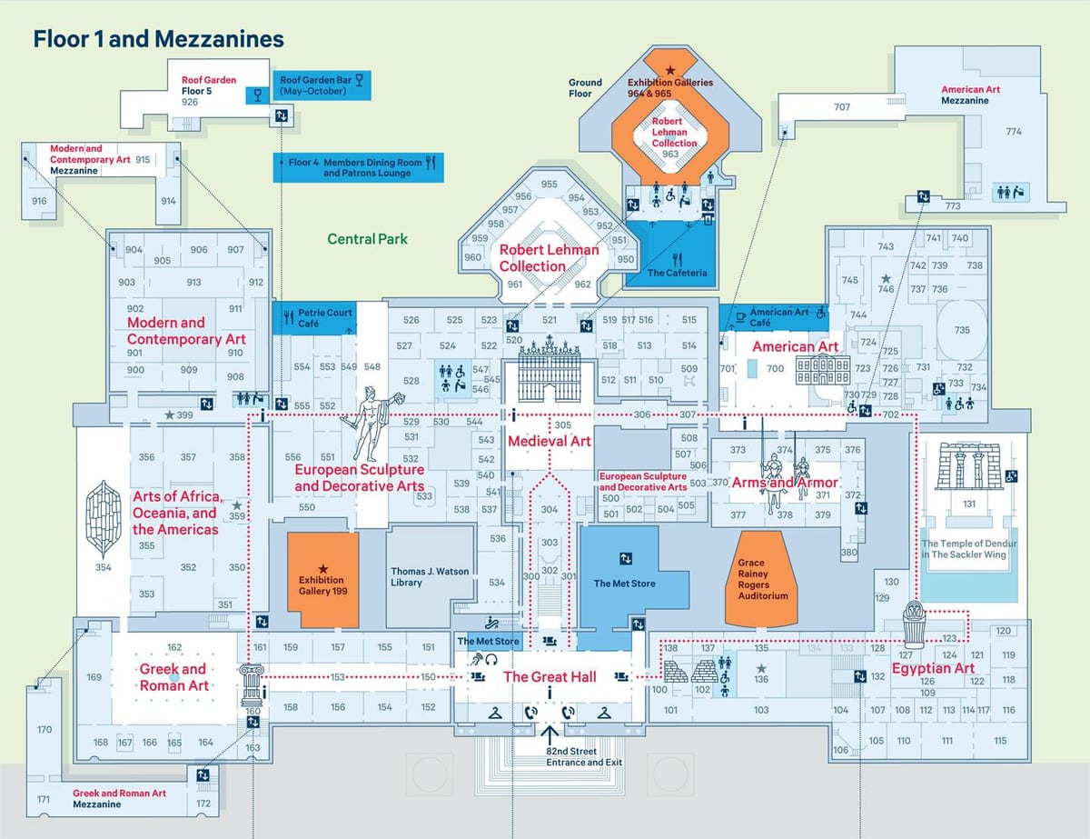 mapa de conèixer museu