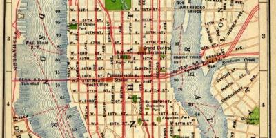 Mapa de l'antiga Manhattan
