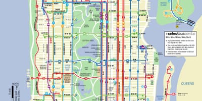 Mapa de m15 bus